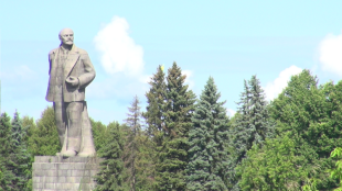 un Lenine de 40m a Doubna